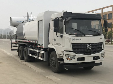 國(guó)六專(zhuān)用底盤(pán)后八輪抑塵車(chē)