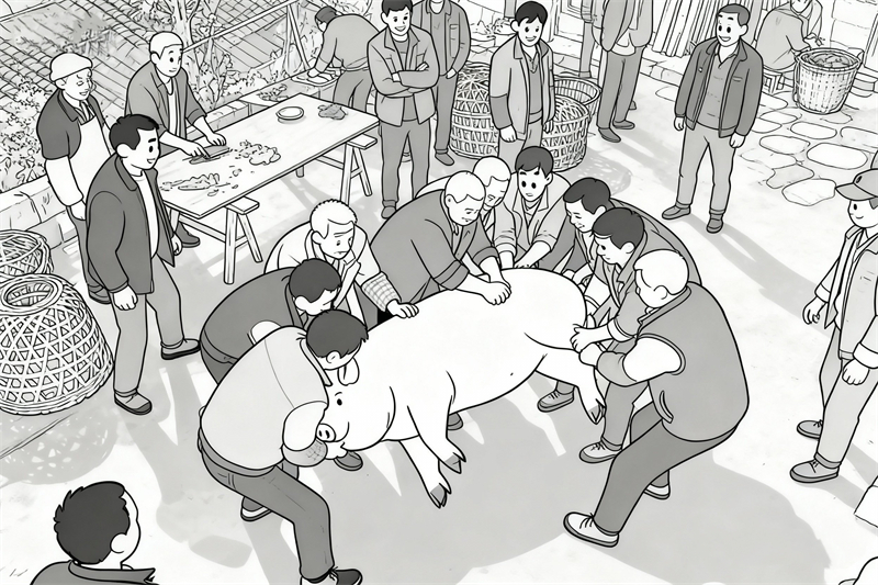 “呆呆殺豬宴”的走紅是偶然，也是必然！